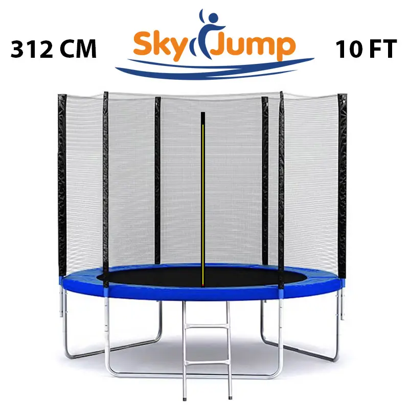 Батут SkyJump 10 фт., 312 см.з захисною сіткою + драбинка - Зображення 7