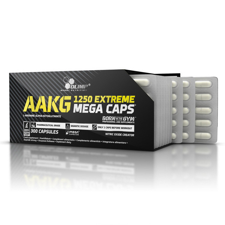 OLIMP AAKG 1250 Extreme Mega Caps 300 caps