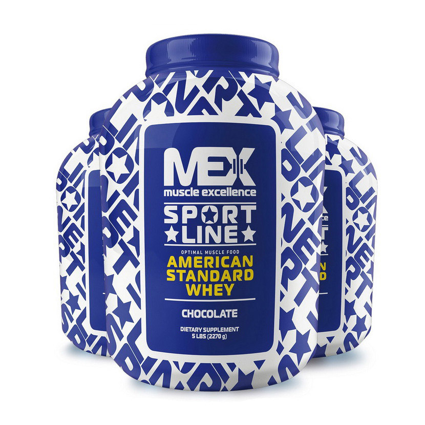 MEX Nutrition American Standard Whey 2,27 kg Різні смаки