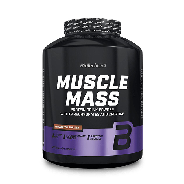 BioTech Muscle Mass 4 kg Різні смаки