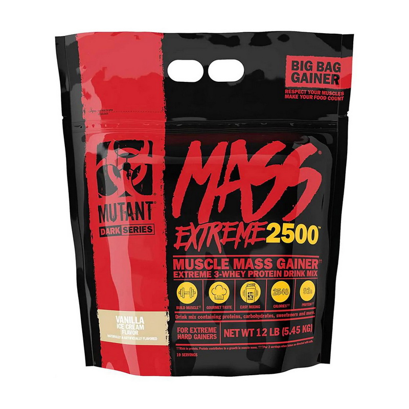 Mutant Mass xXxtreme 2500 5,45 kg Різні смаки